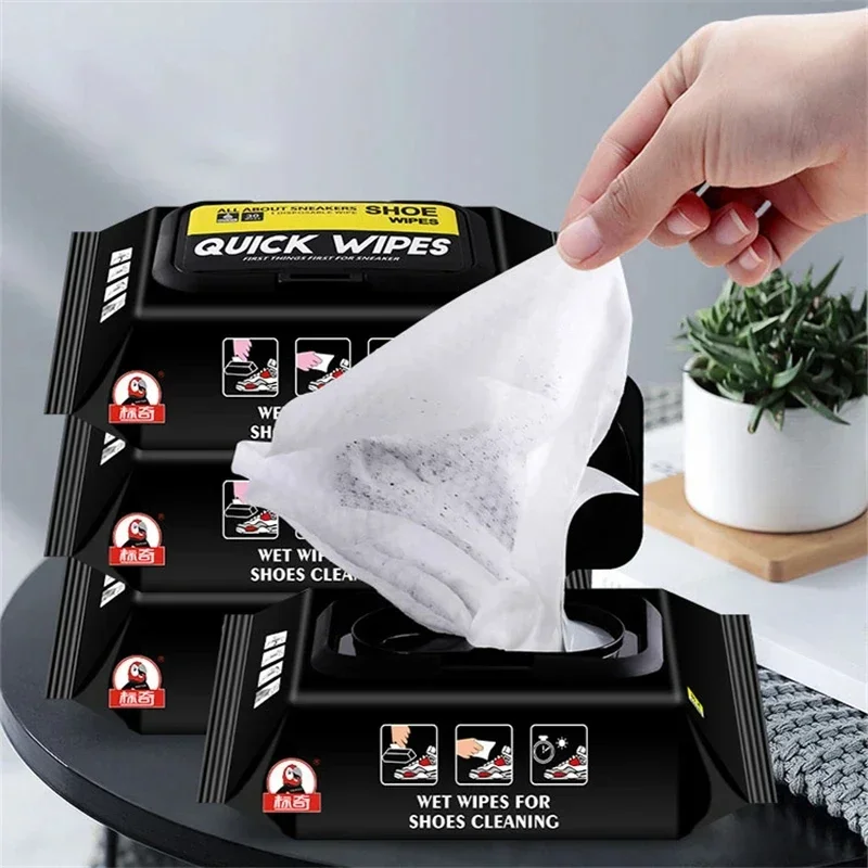Sneaker Care Wipes - Nowe Praktyczne Jednorazowe Chusteczki do Czyszczenia