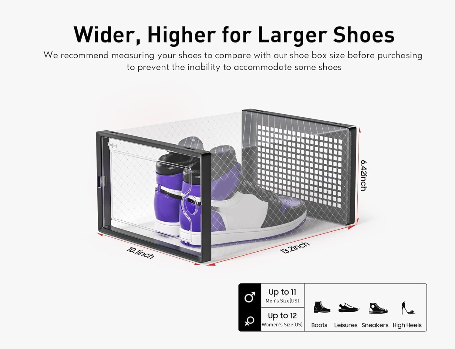 12 sztuk przezroczystych plast – Sneaker Case recenzja i cena