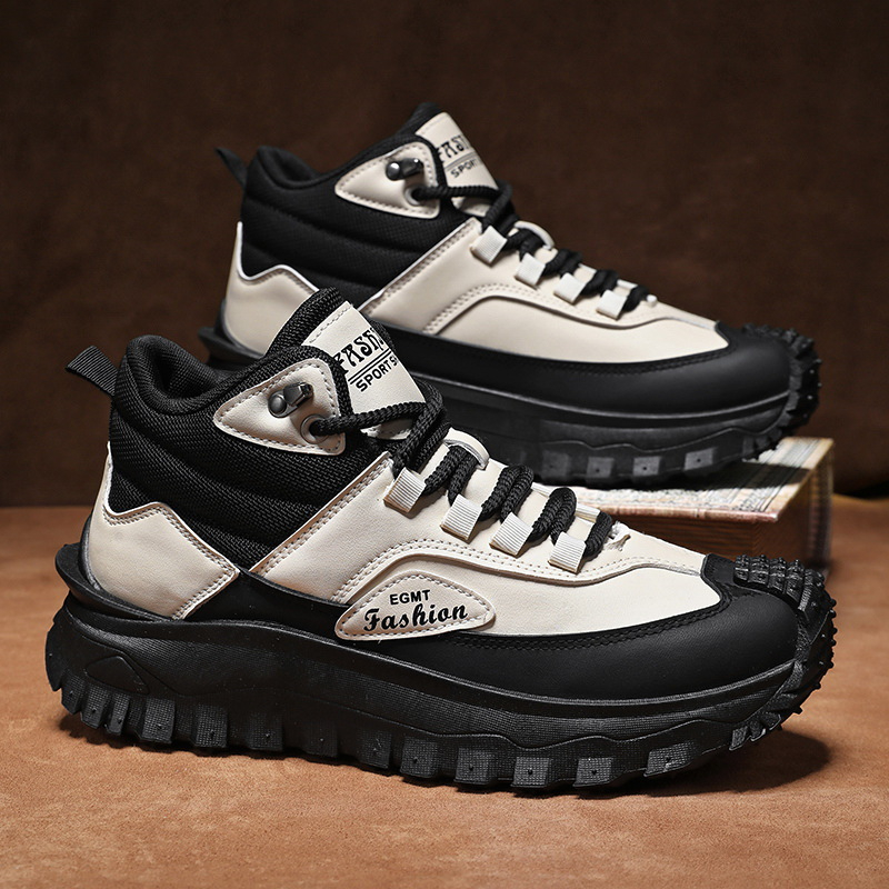 Męskie czarno-białe buty trekk – Sneaker Zone recenzja i cena
