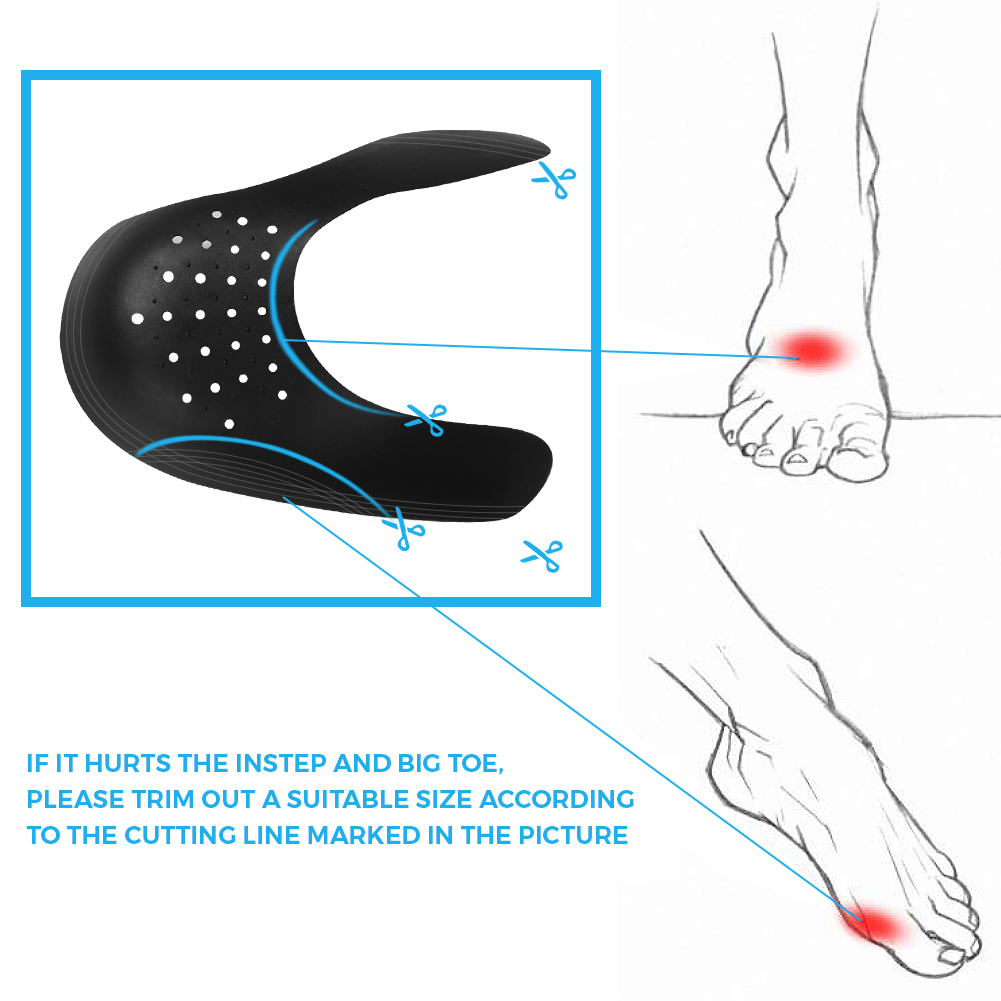 1 para drzewka do butów Sneake – Crease Protector Toe recenzja i cena