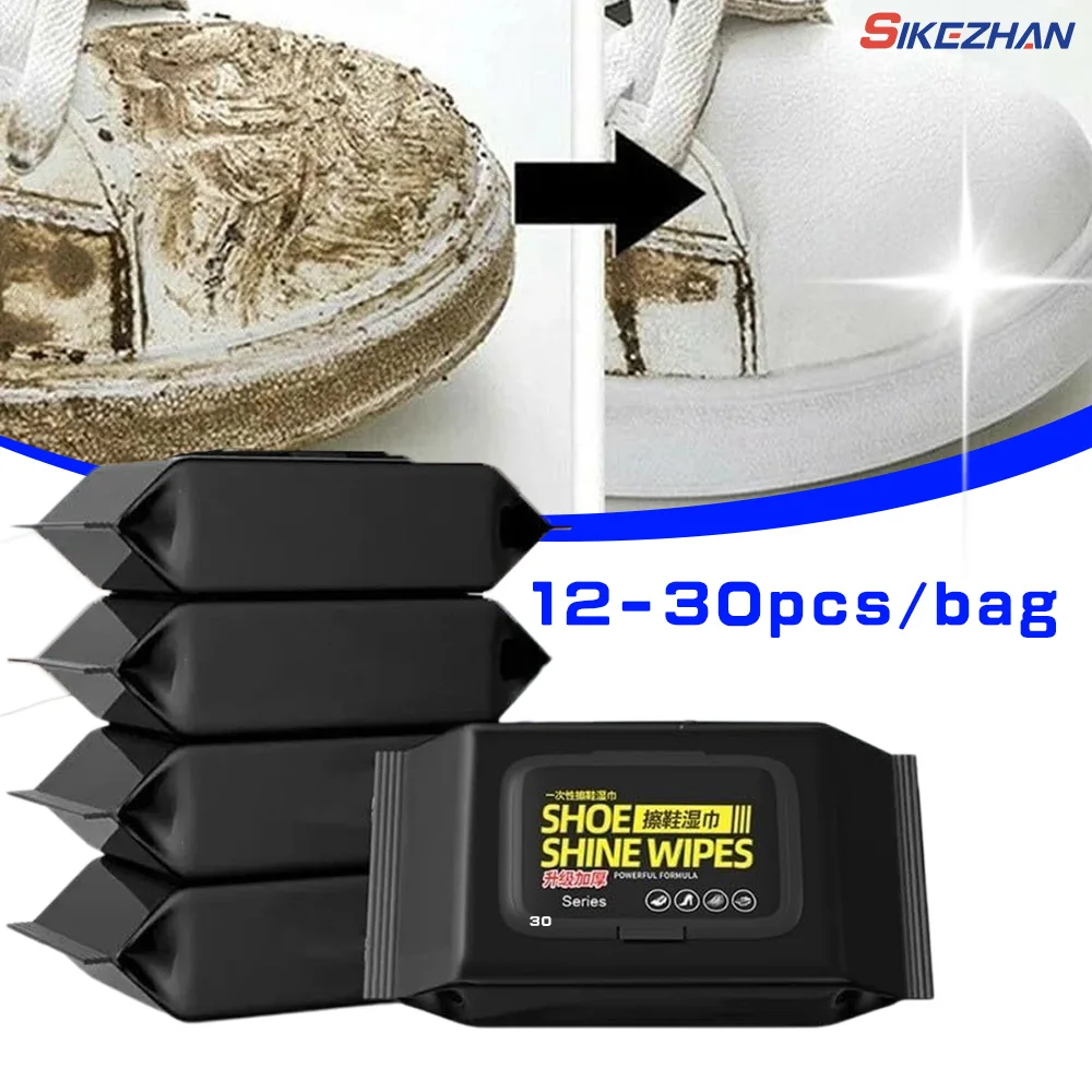 12 sztuk/30 sztuk/worek jednor – Sneaker Care Wipes recenzja i cena